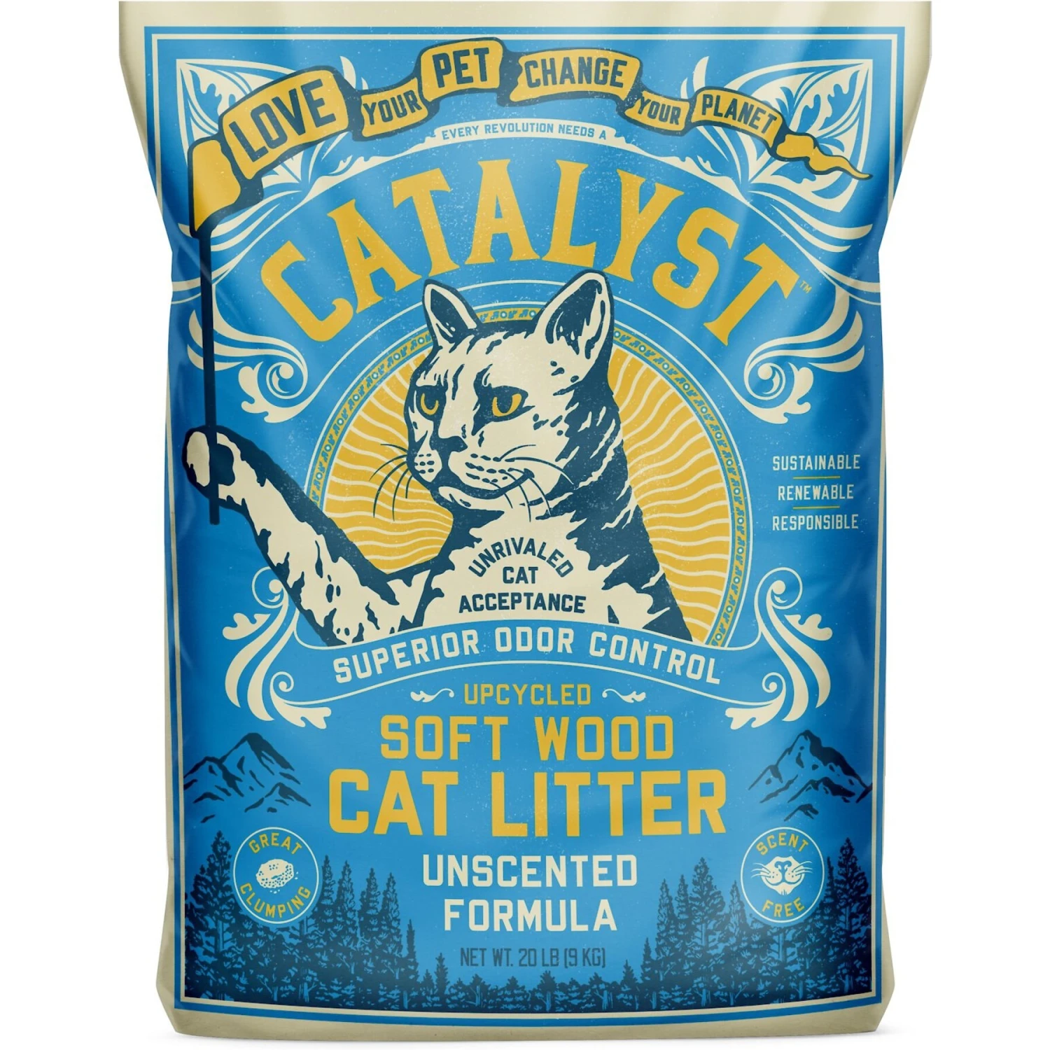 Catalyst Pet Unscented Formula Cat Litter 1 Catalyst Pet Unscented Formula Cat Litter