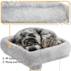 Yaheetech 60.5-in Plush Cat Tree & Condo 14 Yaheetech 60.5-in Plush Cat Tree & Condo -Mewhaus Shop 242622 PT5. AC SS1800 V1686153681