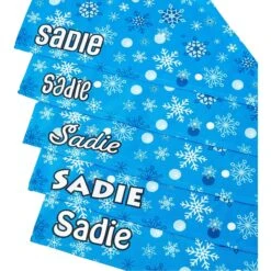 Frisco Blue Snowflakes Personalized Dog & Cat Bandana 12 Frisco Blue Snowflakes Personalized Dog & Cat Bandana -Mewhaus Shop 242803 PT4. AC SS1800 V1618511514