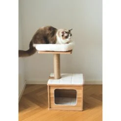 Catry 29.7-in Modern Jute Cat Tree & Condo -Mewhaus Shop 244330 PT4. AC SS1800 V1637107947