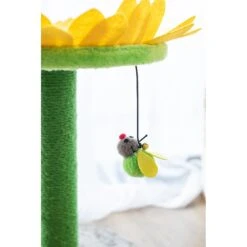 Catry Sunflower 23.2-in Sisal Cat Scratching Post With Toy -Mewhaus Shop 244332 PT8. AC SS1800 V1595020555