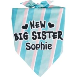 Frisco Big Sister Personalized Dog & Cat Bandana