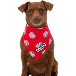 Frisco Patriotic Paws Personalized Dog & Cat Bandana -Mewhaus Shop 254243 PT6. AC SS1800 V1619557657