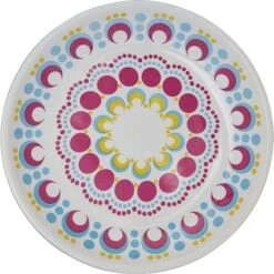 Frisco Kaleidoscope Pattern Non-skid Ceramic Cat Dish -Mewhaus Shop 256092 PT4. AC SS1800 V1617042722
