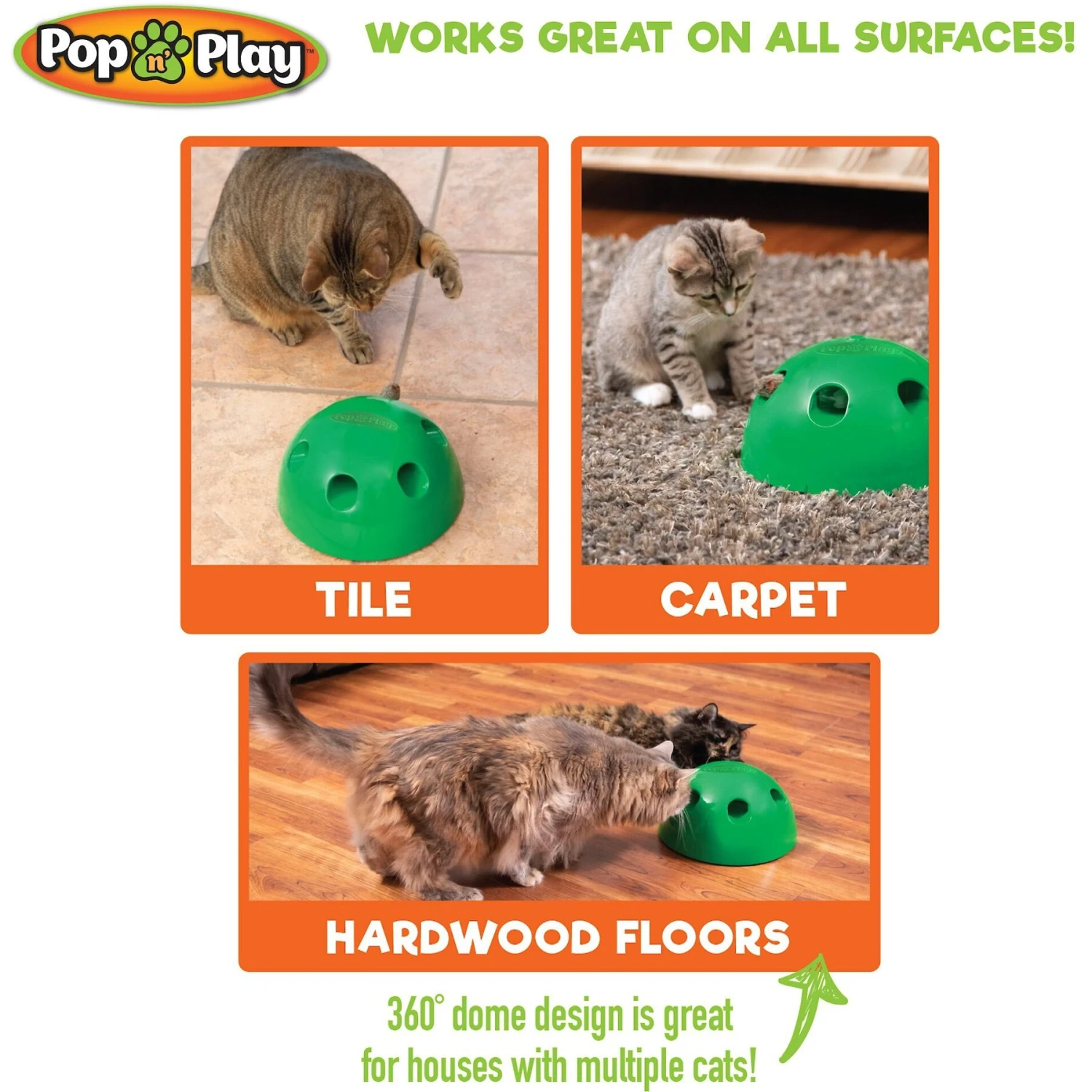 Allstar Innovations Pop N' Play Basic Cat Toy 4 Allstar Innovations Pop N' Play Basic Cat Toy - Image 4