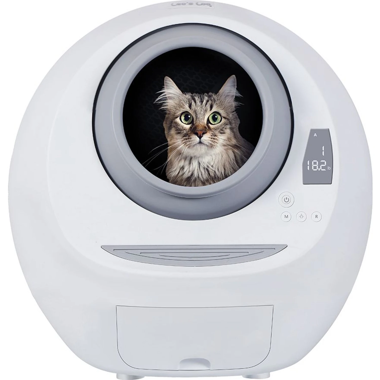 Casa Leo Leo's Loo Covered Automatic Self-Cleaning Cat Litter Box 1 Casa Leo Leo's Loo Covered Automatic Self-Cleaning Cat Litter Box