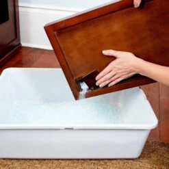 The Refined Feline Cat Litter Box Litter Catch -Mewhaus Shop 258390 PT2. AC SS1800 V1603407383