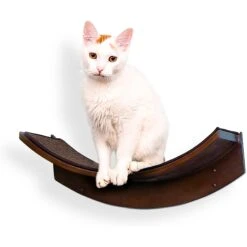 The Refined Feline Lotus Leaf Wall Mounted Cat Wall Shelf -Mewhaus Shop 258400 PT2. AC SS1800 V1603419740
