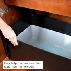 The Refined Feline Refined Deluxe Cat Litter Box -Mewhaus Shop 258419 PT4. AC SS1800 V1603411582