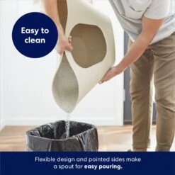 Frisco Leaf High-Sided Cat Litter Box, Large -Mewhaus Shop 258782 PT3. AC SS1800 V1675279642