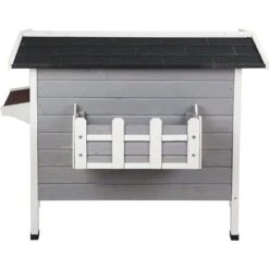 Petsfit Weatherproof Outdoor Cat House With Stairs -Mewhaus Shop 261514 PT4. AC SS1800 V1605666503