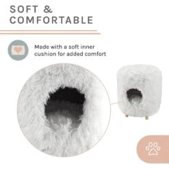 Sam's Pets Rocket 18-in Cat Tree Cylinder, White 14 Sam's Pets Rocket 18-in Cat Tree Cylinder, White -Mewhaus Shop 261860 PT5. AC SS1800 V1634934115