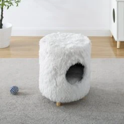 Sam's Pets Rocket 18-in Cat Tree Cylinder, White 15 Sam's Pets Rocket 18-in Cat Tree Cylinder, White -Mewhaus Shop 261860 PT6. AC SS1800 V1634934079