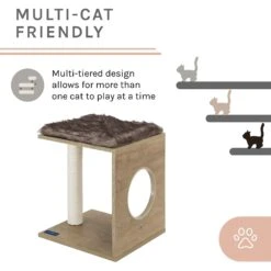 Sam's Pets Sheree 17-in Cat Tree -Mewhaus Shop 261889 PT3. AC SS1800 V1635017791