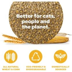 SWheat Scoop Easy Maintenance Clumping Wheat-Corn Cat Litter -Mewhaus Shop 264463 PT3. AC SS1800 V1667518043