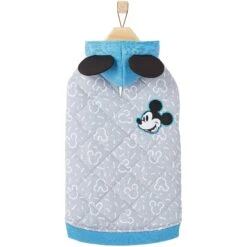 Disney Lightweight Mickey Mouse Quilted Puffer Dog & Cat Coat -Mewhaus Shop 264608 PT4. AC SS1800 V1627336276