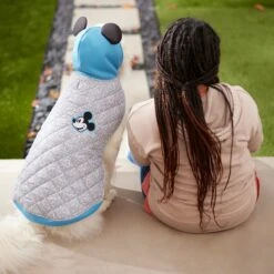 Disney Lightweight Mickey Mouse Quilted Puffer Dog & Cat Coat -Mewhaus Shop 264608 PT8. AC SS1800 V1629488904