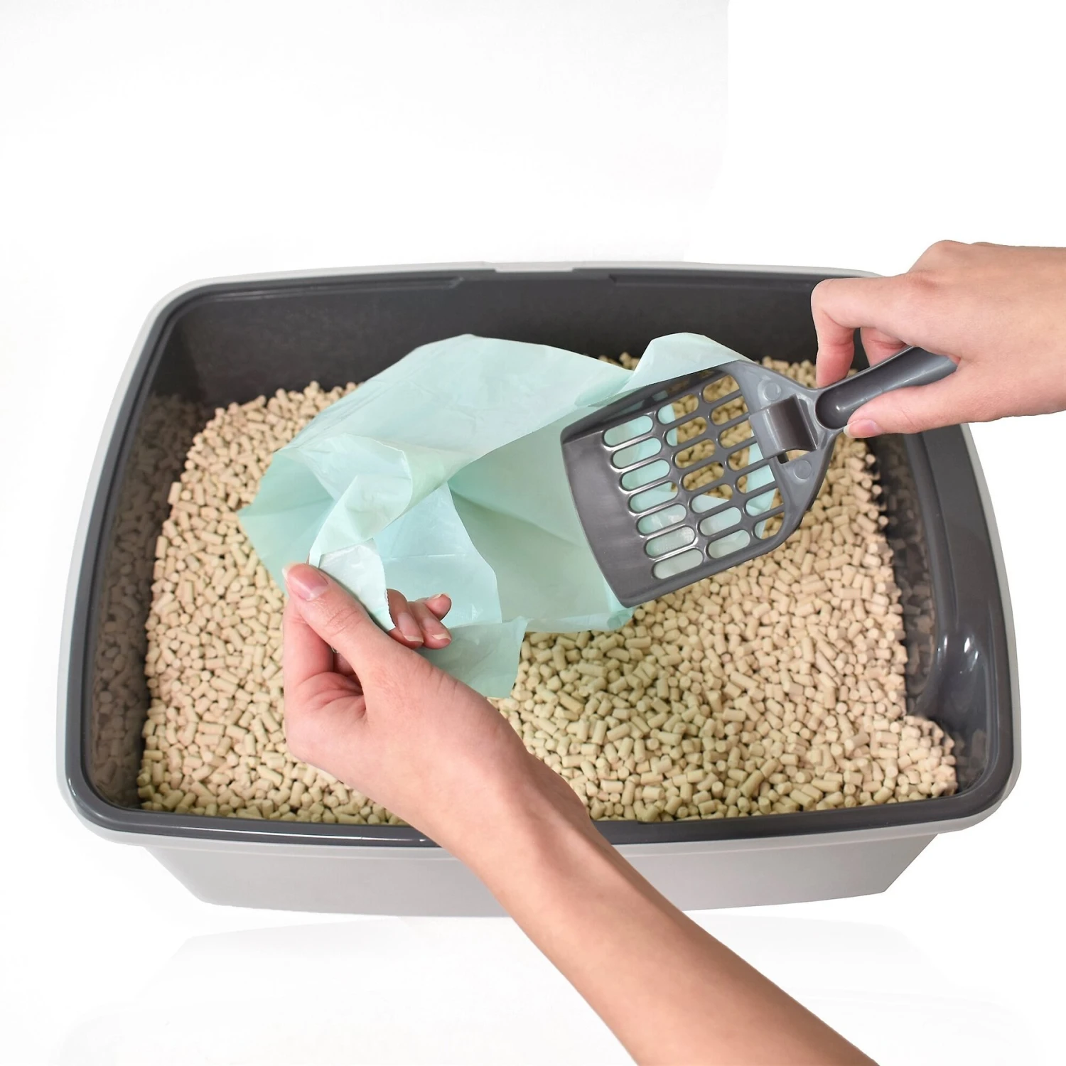 Doggie Walk Bags Sea Spray & Citrus Scented Tie Handle Cat Litter Bags, Multi Color, 72 Count 2 Doggie Walk Bags Sea Spray & Citrus Scented Tie Handle Cat Litter Bags, Multi Color, 72 Count - Image 2