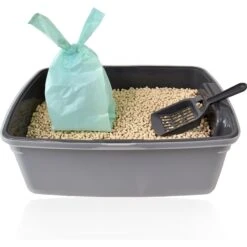 Doggie Walk Bags Sea Spray & Citrus Scented Tie Handle Cat Litter Bags, Multi Color, 72 Count 7 Doggie Walk Bags Sea Spray & Citrus Scented Tie Handle Cat Litter Bags, Multi Color, 72 Count -Mewhaus Shop 264761 PT5. AC SS1800 V1610755378