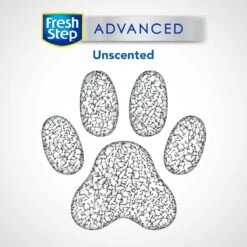 Fresh Step Advanced Simply Unscented Clumping Clay Cat Litter, 18.5-lb Box -Mewhaus Shop 266344 PT3. AC SS1800 V1694455030