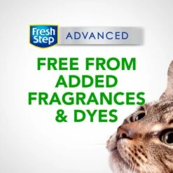 Fresh Step Advanced Simply Unscented Clumping Clay Cat Litter, 18.5-lb Box -Mewhaus Shop 266344 PT5. AC SS1800 V1694465156