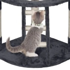 Yaheetech 47.5-in Plush Cat Tree & Condo 17 Yaheetech 47.5-in Plush Cat Tree & Condo -Mewhaus Shop 266564 PT8. AC SS1800 V1619808733