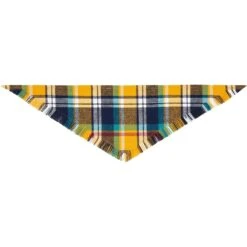 Frisco Blue/Yellow Plaid Dog & Cat Flannel Bandana 12 Frisco Blue/Yellow Plaid Dog & Cat Flannel Bandana -Mewhaus Shop 267901 PT4. AC SS1800 V1637689929