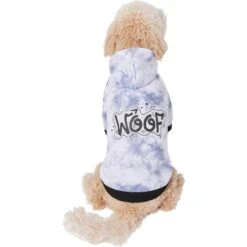 Frisco Woof Tiedye Print Dog & Cat Hoodie -Mewhaus Shop 267986 PT2. AC SS1800 V1637649411