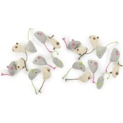 SmartyKat Skitter Critters Catnip Mice Cat Toys With Catnip