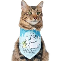 STAR WARS THE MANDALORIAN GROGU "Tis The Season" Dog & Cat Bandana 11 STAR WARS THE MANDALORIAN GROGU "Tis The Season" Dog & Cat Bandana -Mewhaus Shop 270539 PT3. AC SS1800 V1637714521
