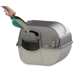 Omega Paw Easy Fill Roll 'n Clean Cat Litter Box -Mewhaus Shop 275976 PT3. AC SS1800 V1613173613
