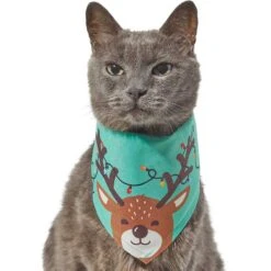 Frisco Peekaboo Reindeer Dog & Cat Bandana 10 Frisco Peekaboo Reindeer Dog & Cat Bandana -Mewhaus Shop 276198 PT2. AC SS1800 V1637646741