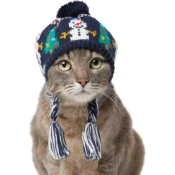 Frisco Jolly Snowman Dog & Cat Knitted Hat -Mewhaus Shop 276303 PT3. AC SS1800 V1631298427