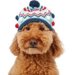 Frisco Pom Pom Dog & Cat Knitted Hat -Mewhaus Shop 276307 PT2. AC SS1800 V1631666246