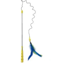 JW Pet Flutter-Ee Feathers Telescopic Wand Cat Toy 5 JW Pet Flutter-Ee Feathers Telescopic Wand Cat Toy -Mewhaus Shop 278532 PT2. AC SS1800 V1615337788
