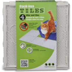 Van Ness Trackless Cat Litter Mat Tiles -Mewhaus Shop 280408 PT2. AC SS1800 V1615932455