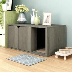 Way Basics ZBoard Paperboard Modern Enclosed Cat Litter Box -Mewhaus Shop 280425 PT2. AC SS1800 V1690291566