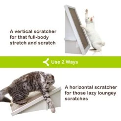 Way Basics ZBoard Paperboard Incline Scratcher Cat Toy 10 Way Basics ZBoard Paperboard Incline Scratcher Cat Toy -Mewhaus Shop 280457 PT2. AC SS1800 V1690830820