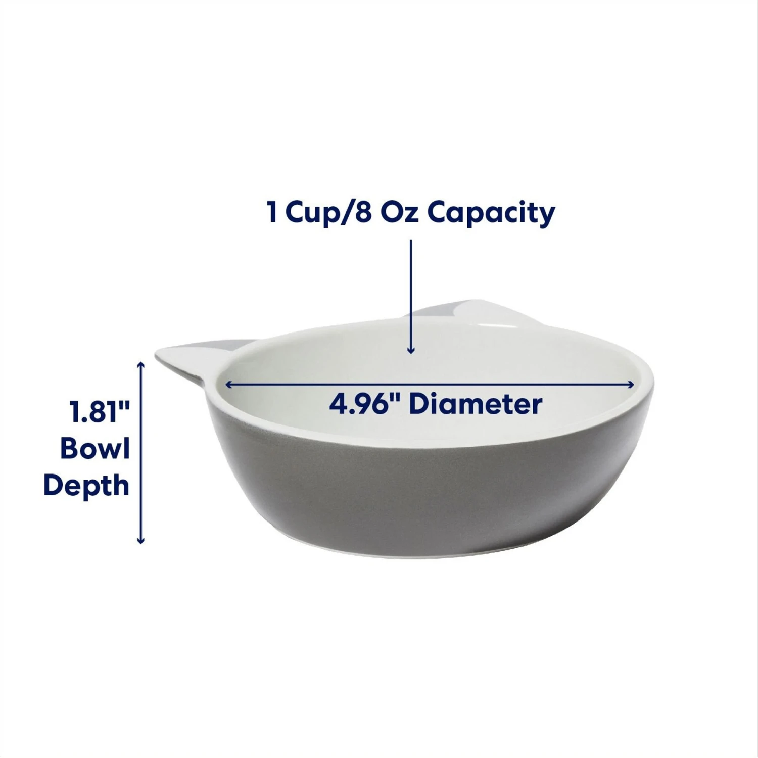 Disney Figaro No-Skid Ceramic Cat Bowl 2 Disney Figaro No-Skid Ceramic Cat Bowl - Image 2