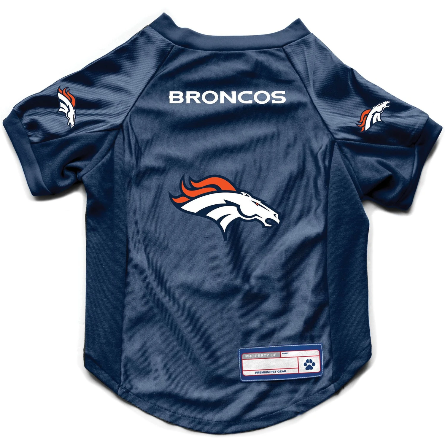 Littlearth NFL Stretch Dog & Cat Jersey, Denver Broncos 1 Littlearth NFL Stretch Dog & Cat Jersey, Denver Broncos