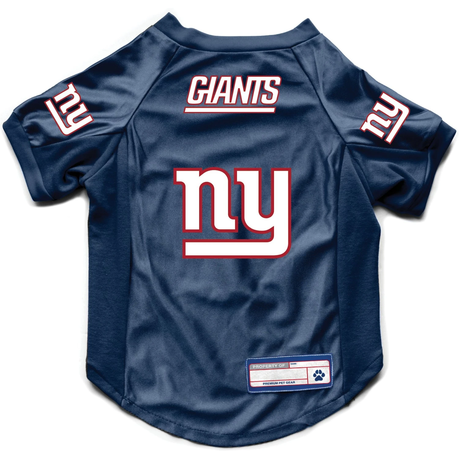 Littlearth NFL Stretch Dog & Cat Jersey, New York Giants 1 Littlearth NFL Stretch Dog & Cat Jersey, New York Giants