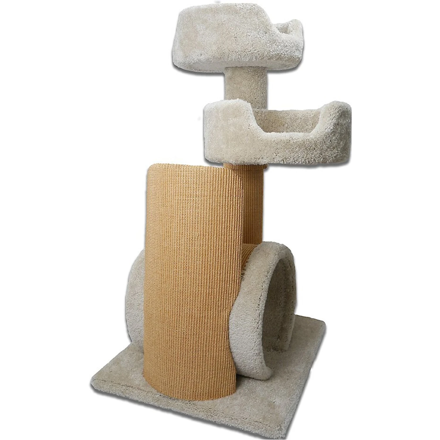 Royal Cat Boutique NANI-2 41-in Carpet Cat Tree, Neutral 1 Royal Cat Boutique NANI-2 41-in Carpet Cat Tree, Neutral