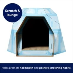 Frisco Igloo Cardboard Cat House 8 Frisco Igloo Cardboard Cat House -Mewhaus Shop 287293 PT2. AC SS1800 V1692020105