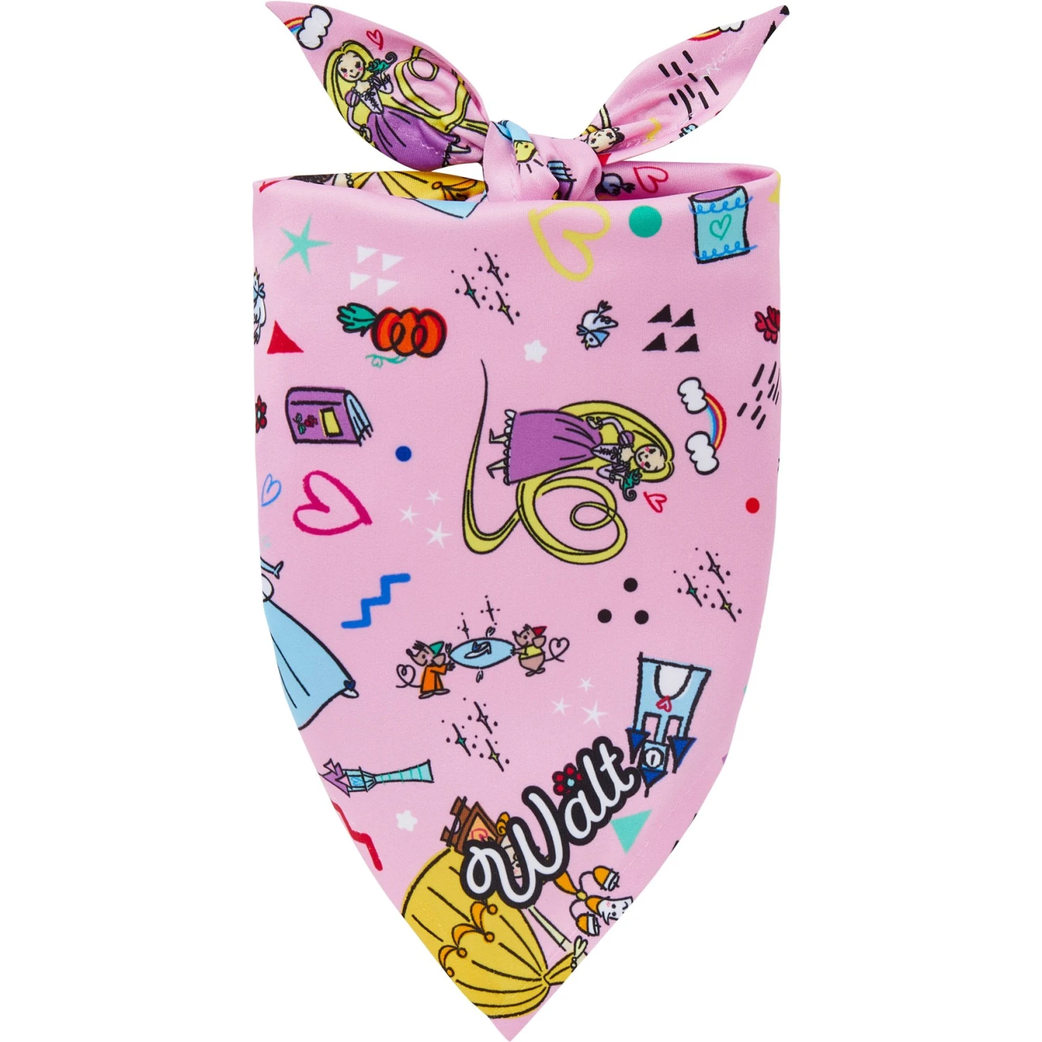 Disney Teeny Princesses Personalized Dog & Cat Bandana 1 Disney Teeny Princesses Personalized Dog & Cat Bandana