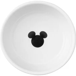 Disney Mickey Lines Non-Skid Ceramic Cat Bowl -Mewhaus Shop 291397 PT4. AC SS1800 V1633979852