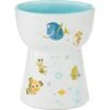 Pixar Finding Nemo Tall Shape Non-Skid Elevated Ceramic Cat Bowl