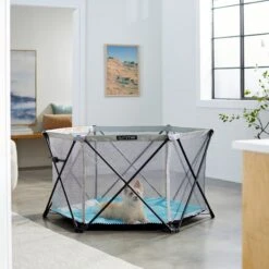 Summer Pop ‘n Play SE Hex 6-Sided Playard Dog Pen -Mewhaus Shop 292142 PT3. AC SS1800 V1627504336