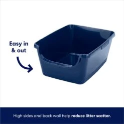 Frisco High Sided Cat Litter Box, Extra Large & World's Best Multi-Cat Unscented Clumping Corn Cat Litter -Mewhaus Shop 293046 PT3. AC SS1800 V1620014824
