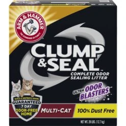 Frisco Plush, Teaser, Ball & Tri-Tunnel Variety Pack Cat Toy With Catnip, 20 Count & Arm & Hammer Litter Clump & Seal Multi-Cat Scented Clumping Clay Cat Litter -Mewhaus Shop 293064 PT3. AC SS1800 V1620013628