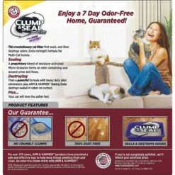 Frisco Plush, Teaser, Ball & Tri-Tunnel Variety Pack Cat Toy With Catnip, 20 Count & Arm & Hammer Litter Clump & Seal Multi-Cat Scented Clumping Clay Cat Litter -Mewhaus Shop 293064 PT4. AC SS1800 V1620007036